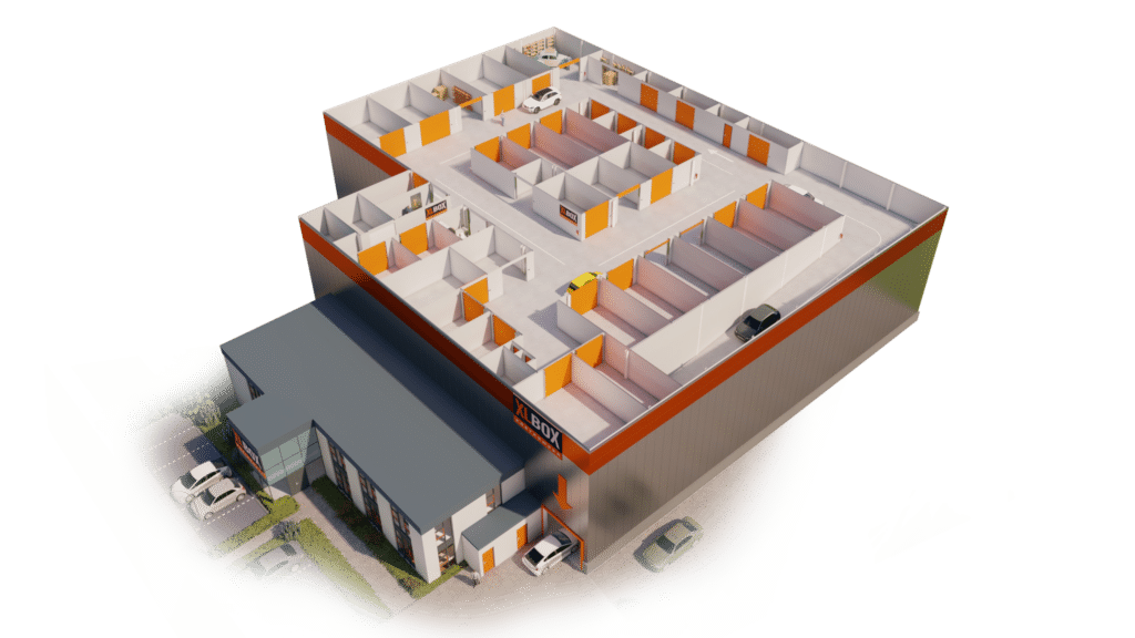 XLBox Zoetermeer plattegrond