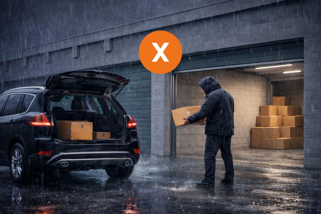 Outdoor laden en lossen